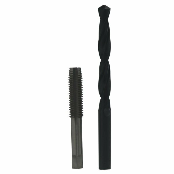 Drill America 13/32in-32 UNS HSS Plug Tap and 3/8in HSS Drill Bit Kit POUFS13/32-32